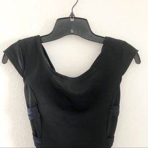 Little Black (& Blue) Dress